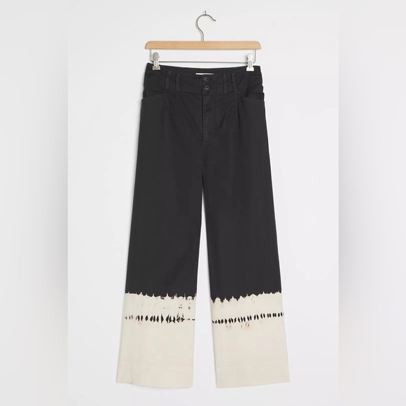 Anthropologie Fatima Dip-Dyed Wide-Leg Pants